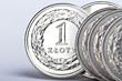 Foto: Polish zloty coins Polish zloty coins