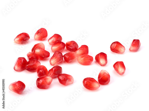 Photo: Ripe pomegranate seeds Ripe pomegranate seeds