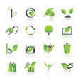 Environment and Conservation icons - vector icon set Environment and Conservation icons - vector icon set