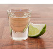 Shots of tequila