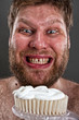 Ugly brushing teeth