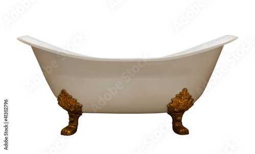 Photo: Luxury vintage bathtub Luxury vintage bathtub