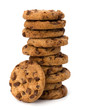 Chocolate homemade pastry cookies