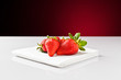 red strawberry