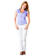 Beautiful casual woman