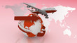passenger jet airplane travels around the world passenger jet airplane travels around the world