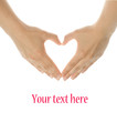 Photo: Hands make heart shape Hands make heart shape