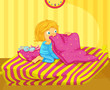 Girl awake