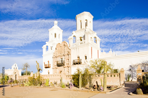 Photo: San Xavier del Bac Mission, Arizona, USA San Xavier del Bac Mission, Arizona, USA