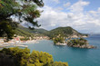 Aerial view of Parga, Greece