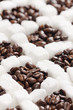 still life of coffee and sugar