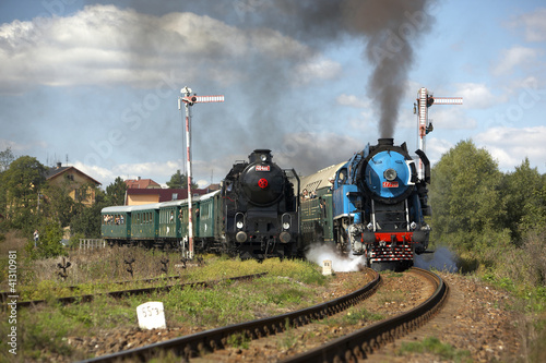 Photo: steam trains from Krupa station, steam locomotive,Czech Republic steam trains from Krupa station, steam locomotive,Czech Republic