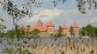 Lithuanian historical  medieval kings castle Trakai