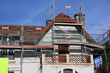 Chantier façade lotissement toiture maisons, hlm, ouvriers 2013