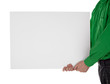 man in shirt holding blank sign man in shirt holding blank sign