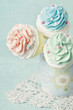 Colorful cupcake pops Colorful cupcake pops