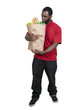 Man Grocery Shopping