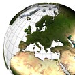 Illustration: 3d terre globe 3d terre globe