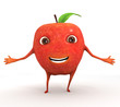 Apple with wide open arms Apple with wide open arms