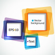 Abstract colorful background with squares