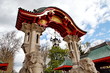 Porte d'entrée du zoo de Berlin, Allemagne.