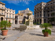The beautiful Square of San Francisco in Old Havana