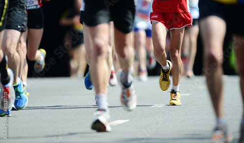Photo: Marathon Runners legs Marathon Runners legs