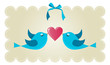 Detalii fotografie Twitter love couple birds