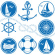 Nautical symbols and icons