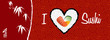 I love sushi banner background