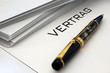 Foto: Vertrag Vertrag