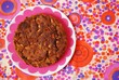 Homemade apple cake on colorful background Homemade apple cake on colorful background