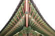 detail of wooden painted palace building seoul south korea detail of wooden painted palace building seoul south korea