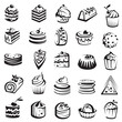 set of cakes