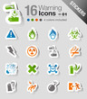 Stickers - Warning icons