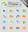 Stickers - Vacation icons
