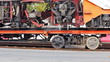 Transporting the ballast tamper Transporting the ballast tamper