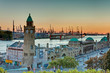 Landungsbrücken in Hamburg