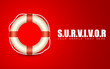 Lifebuoy on Survivor Background