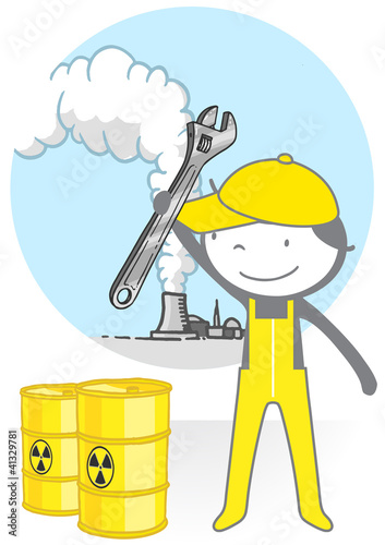 Vector: nucléaire 14 nucléaire 14