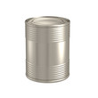 Tin with blank label