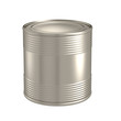 Tin with blank label