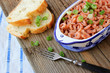 Nordseekrabben mit Weißbrot