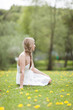 Sitzen im Park