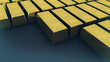 Golden Bars - Blue
