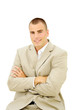 Body language illustration with a pose of a person