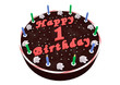 Happy Birthday Schokoladenkuchen 1