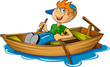 boy and boat