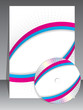 Vector stationary business set Vector stationary business set