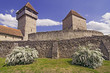 Calnic medieval fortress in Transylvania Romania